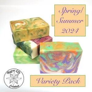 Artisan Clay Soap: Spring/Summer 2024 Variety Pack